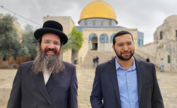 וסרלאוף עלה להר הבית: "זה בית חיינו"