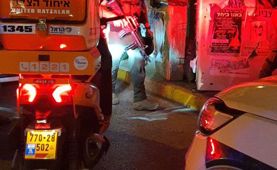 אדם זוהה בטעות כמחבל – ונורה. מצבו קשה