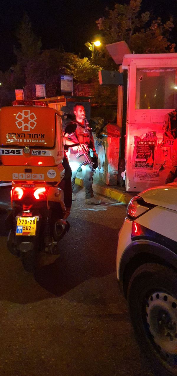 אדם זוהה בטעות כמחבל – ונורה. מצבו קשה