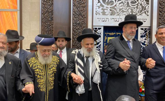 צפו: הרב דרור טוויל הוכתר לרב העיר שדרות