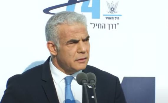 לפיד במסדר כנפיים: "איראן לא תהיה גרעינית"