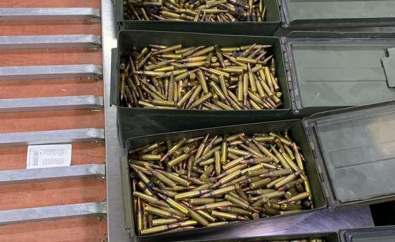 במעבר הבקעה סוכלה הברחה של 5,000 כדורים