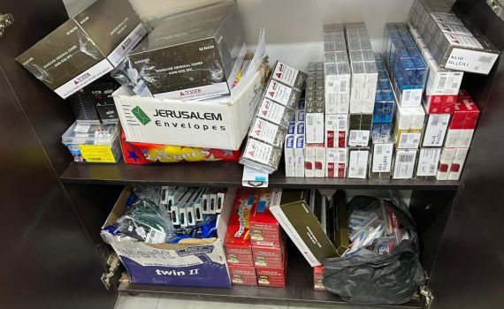 סיגריות מזויפות וביצים ללא פיקוח בשכונה הירושלמית