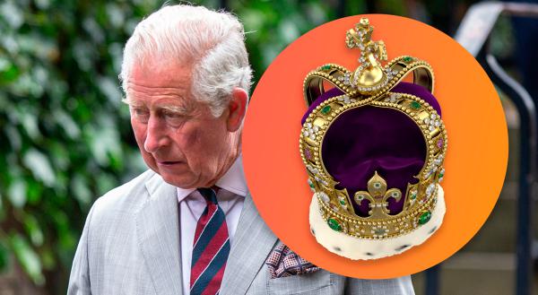 אופס: הכתר המלכותי לא מתאים לראש של המלך