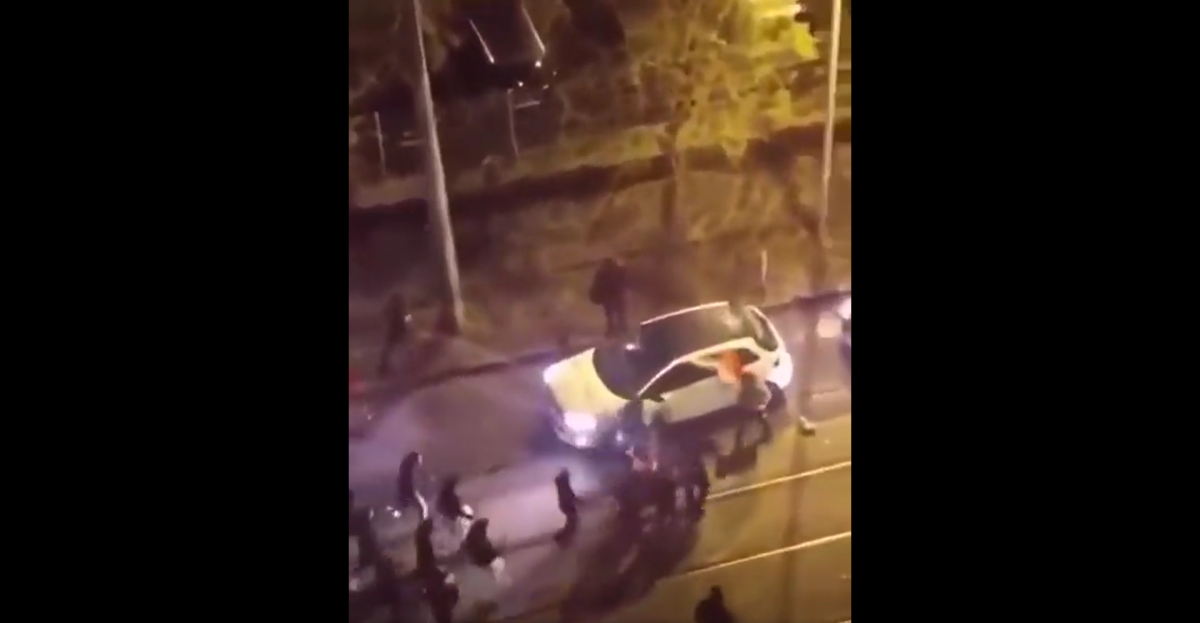 תיעוד קשה: ילד נדרס בעימותים לאחר המשחק בצרפת