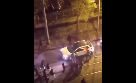 תיעוד קשה: ילד נדרס בעימותים לאחר המשחק בצרפת