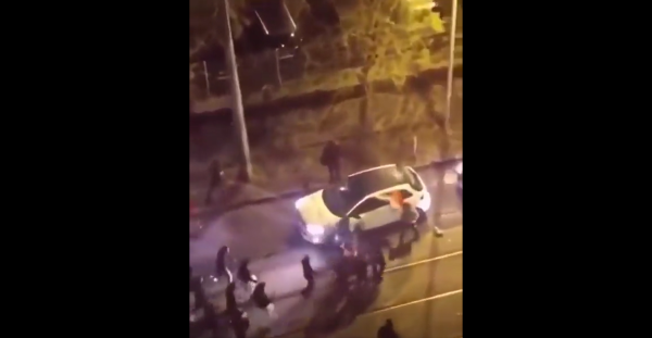 תיעוד קשה: ילד נדרס בעימותים לאחר המשחק בצרפת