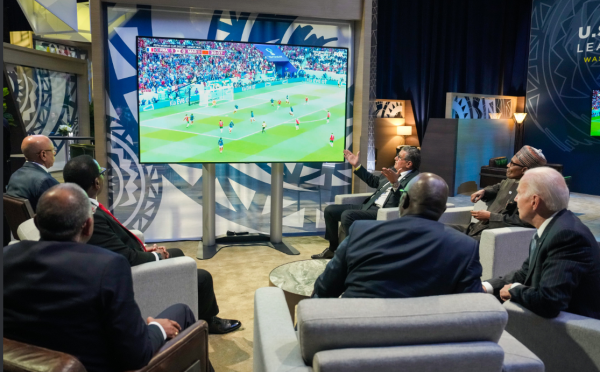 ביידן צפה במשחק עם ר"מ מרוקו: "מדהים לראות"