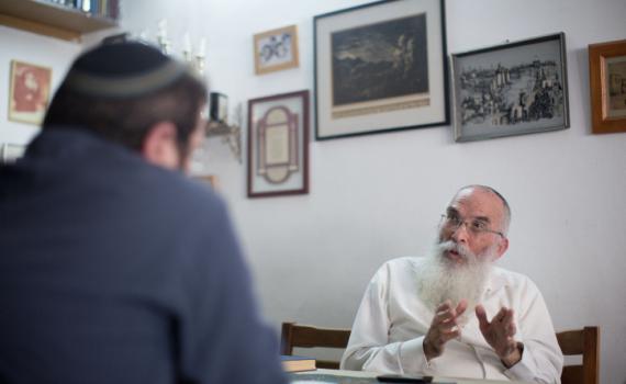 השיעור של הרב שטרנברג זצ"ל שנחרת בזכרוני