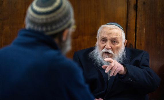 "הרב דרוקמן היה עמוד האש לפני המחנה"