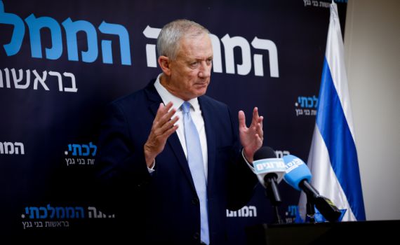 אחרי סיפור הגמילה: בני גנץ בעוד גילוי אישי