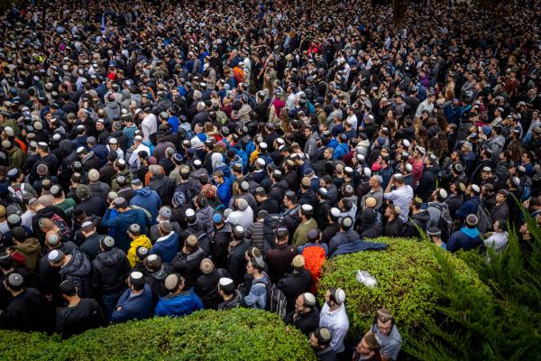 הרב דרוקמן זצ"ל נטמן בבית העלמין במשואות יצחק