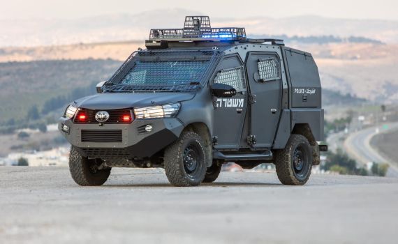 "רמת מיגון גבוהה": כלי רכב חדש ייכנס לשורות המשטרה