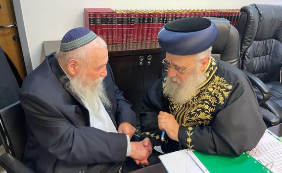 הראשון לציון סופד לרב דרוקמן: "אישיות דגולה"