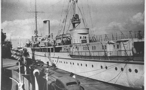 היום בהיסטוריה: מטביעים את היאכטה של היטלר