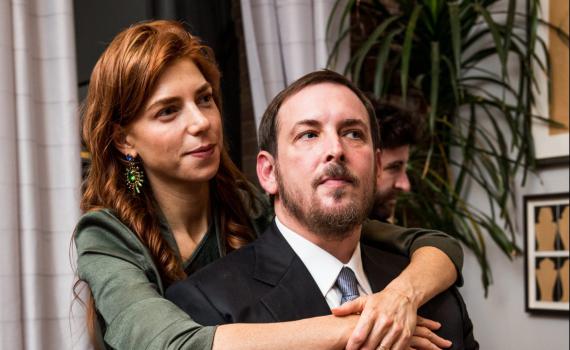 אסף זמיר ומאיה ורטהיימר ערכו הדלקת נרות חגיגית