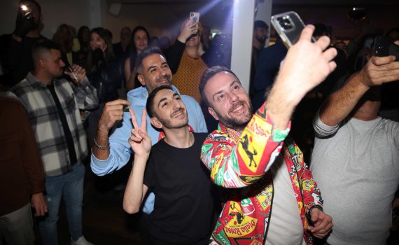 אורי צרור, איש היח"צ הצעיר בישראל חגג 18 באירוע נוצץ