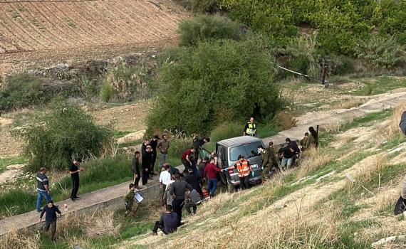 תאונת דרכים קטלנית בחמרה: הרוגה ו-4 פצועים