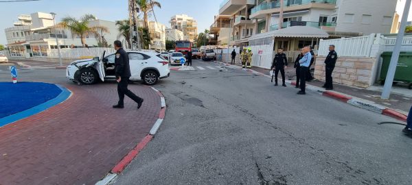 ניסיון חיסול בנהריה: רכב התפוצץ באמצע הרחוב