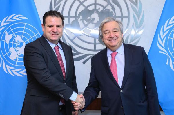 עודה נפגש עם מזכ"ל האו"ם: "ארדן לא מייצג אותנו"