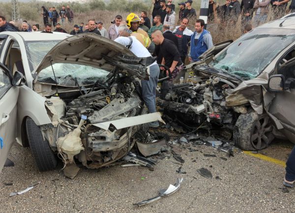 5 פצועים בתאונה קשה בשומרון; מסוק הוקפץ לזירה