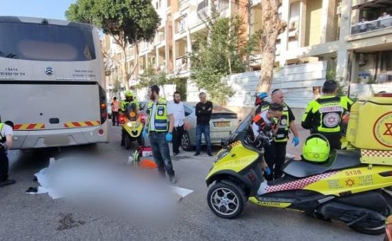 הולכת רגל נהרגה בתאונת דרכים באשדוד