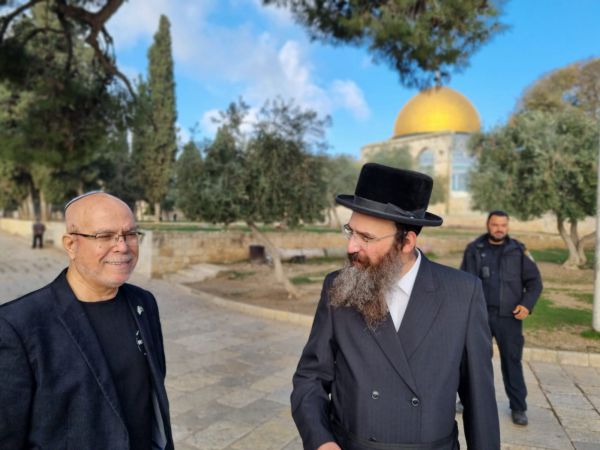 הח"כ מעוצמה יהודית עלה לראשונה להר הבית | תיעוד