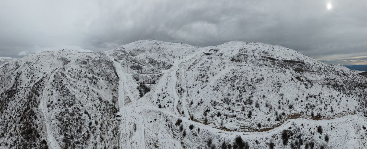 זרימות אדירות, הצפות ושלג בחרמון. צפו בתיעוד הסערה