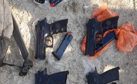 כוחות הביטחון סיכלו הברחת נשק בבקעה