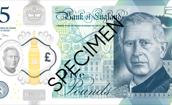 נחשף: כך ייראו השטרות עם דיוקנו של המלך צ'ארלס