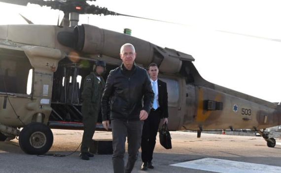 יוצא לשטח: שר הביטחון יואב גלנט ביקר בפיקוד מרכז