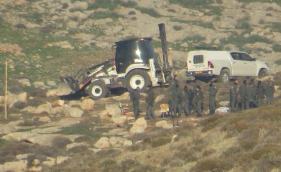 עוד הריסת מאחז במשמרת של גלנט וסמוטריץ'