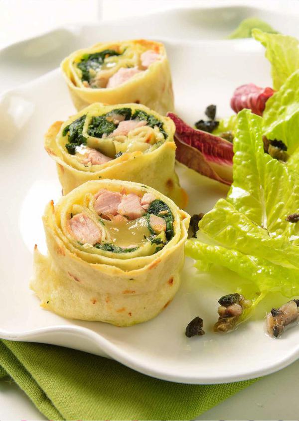 בריא וטעים: ספרינג רול של טונה וברוקולי