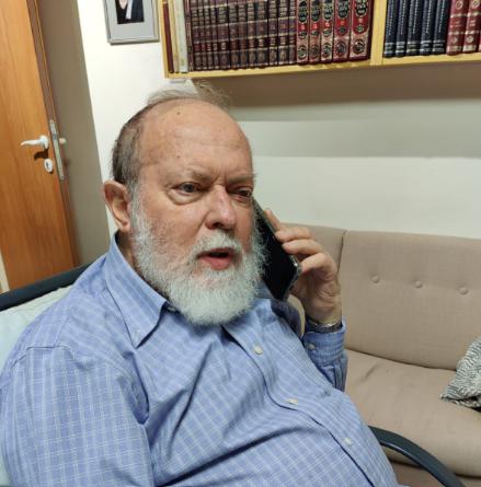 לקראת ביקור: נשיא המדינה התקשר לרב אלי סדן