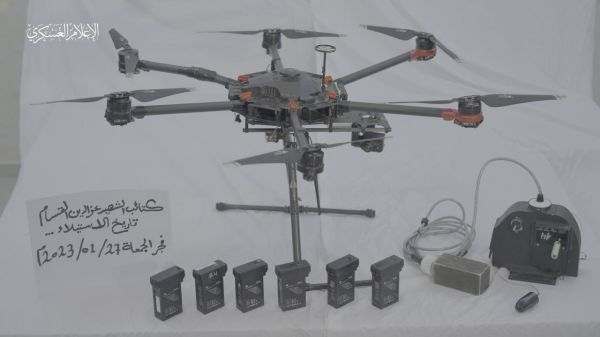 חמאס מציג שלל: השתלטנו על רחפן של צה"ל