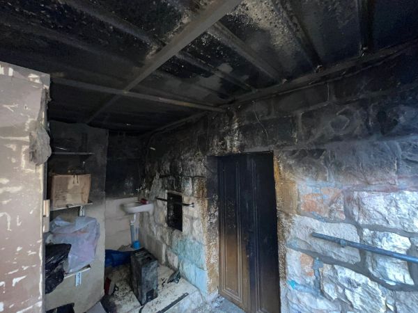 ההרוג בשריפה בוואדי ג'וז: בגלל נרגילה שהדליק מזרן