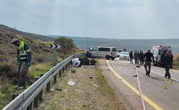 תאונת דרכים קטלנית: רוכב אופנוע נהרג ליד כוכב השחר