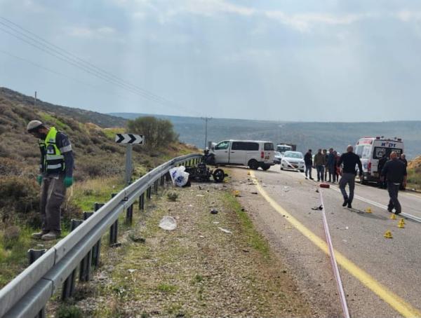 תאונת דרכים קטלנית: רוכב אופנוע נהרג ליד כוכב השחר