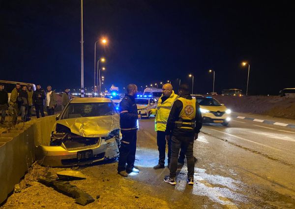 תאונה קשה בין נבטים לבאר שבע: בן 45 במצב אנוש