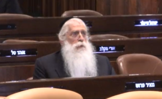 הח"כ החרדי שואג על גלעד קריב: "שתוק; שתוק". צפו