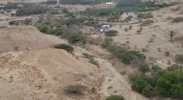 תיעוד מרהיב: נחל דוד זורם לים המלח