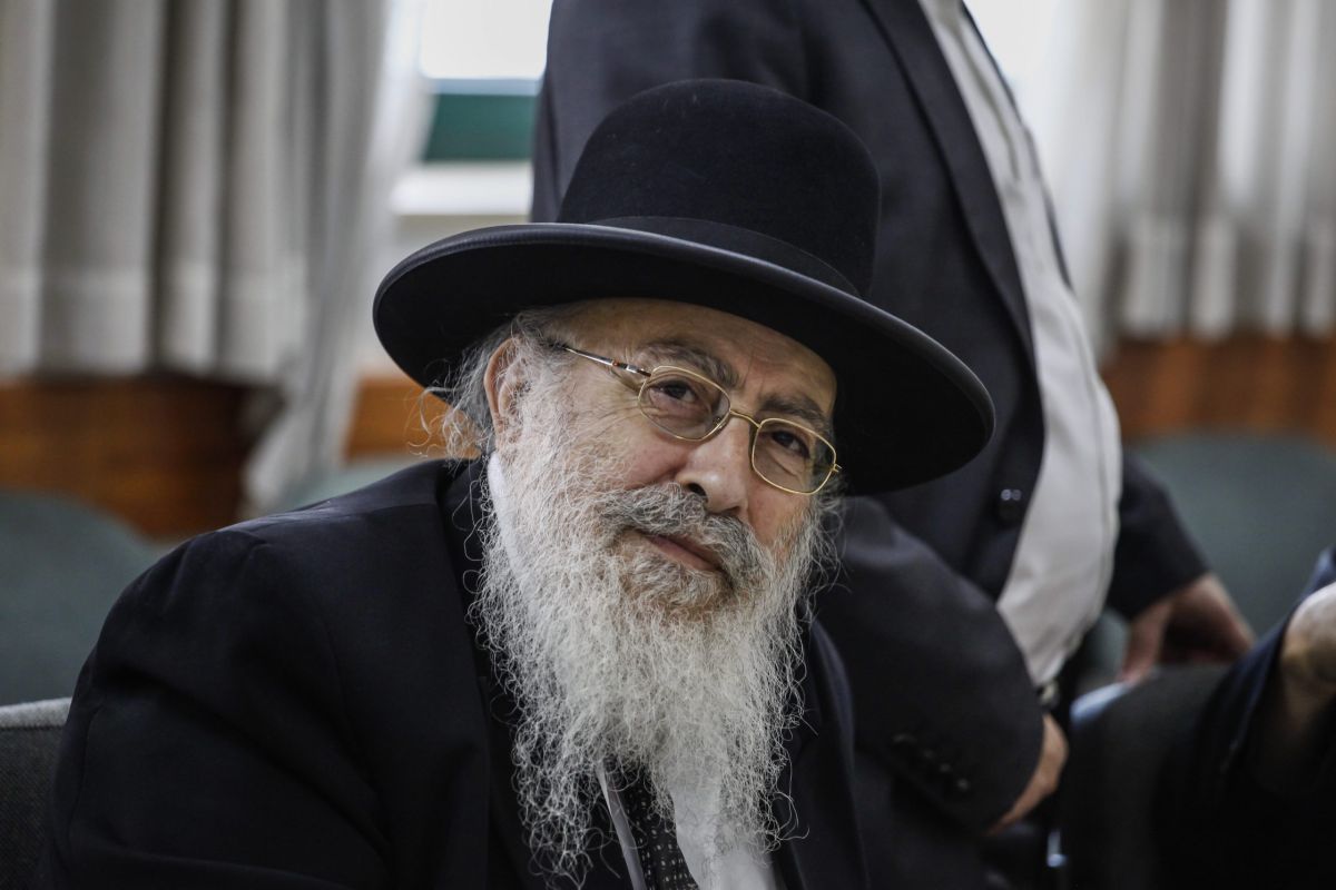 "עולם הרבנות יחסר את אחד הרבנים החשובים בו"