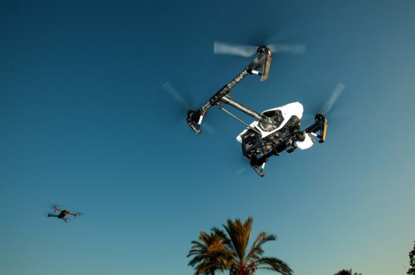 כמו בסרטים: סוכל ניסיון חיסול באמצעות רחפן נפץ