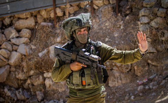 פיגוע ירי בשומרון: מחבלים ירו לעבר בסיס מג"ב