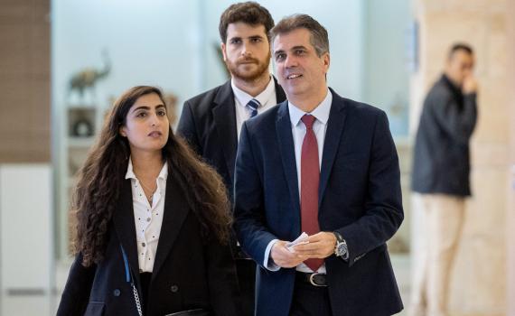 אלי כהן במרתון שיחות עם שרי החוץ האירופאים