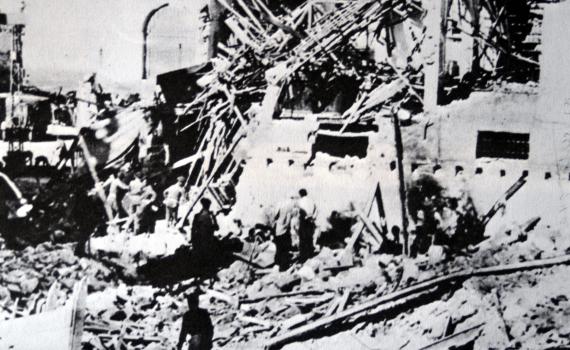היום בהיסטוריה: לח"י מפוצץ את בניין הסראייה ביפו