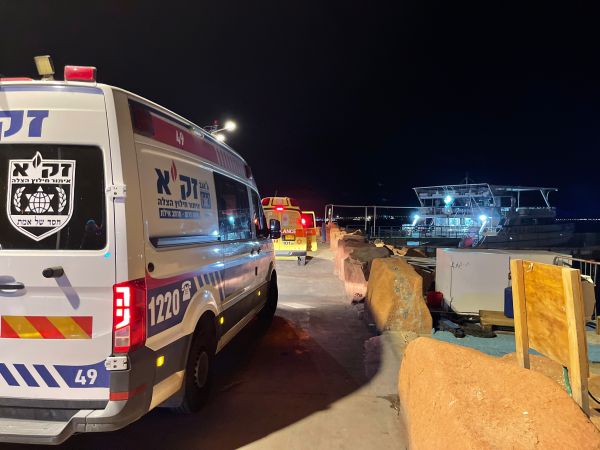 אילת: גבר טבע למוות בהתהפכות סירה