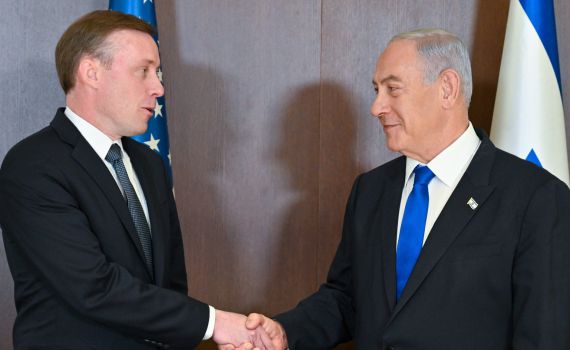 נתניהו ליועץ האמריקני: 'רואים בכם שותפים נאמנים'