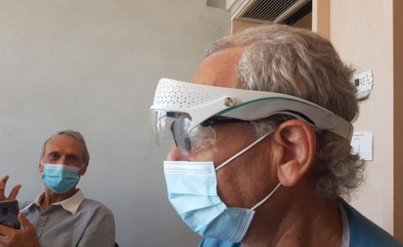 חדש: ייעוץ רפואי באמצעות משקפי מציאות רבודה