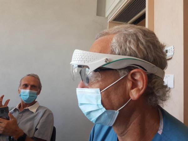 חדש: ייעוץ רפואי באמצעות משקפי מציאות רבודה